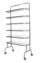 BOT 06, stojan na zdravotní obuv, nerez